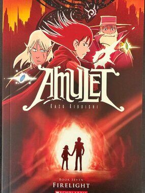 Amulet Book 7: Firelight by Kazu Kibuishi – Brand New Paperback
